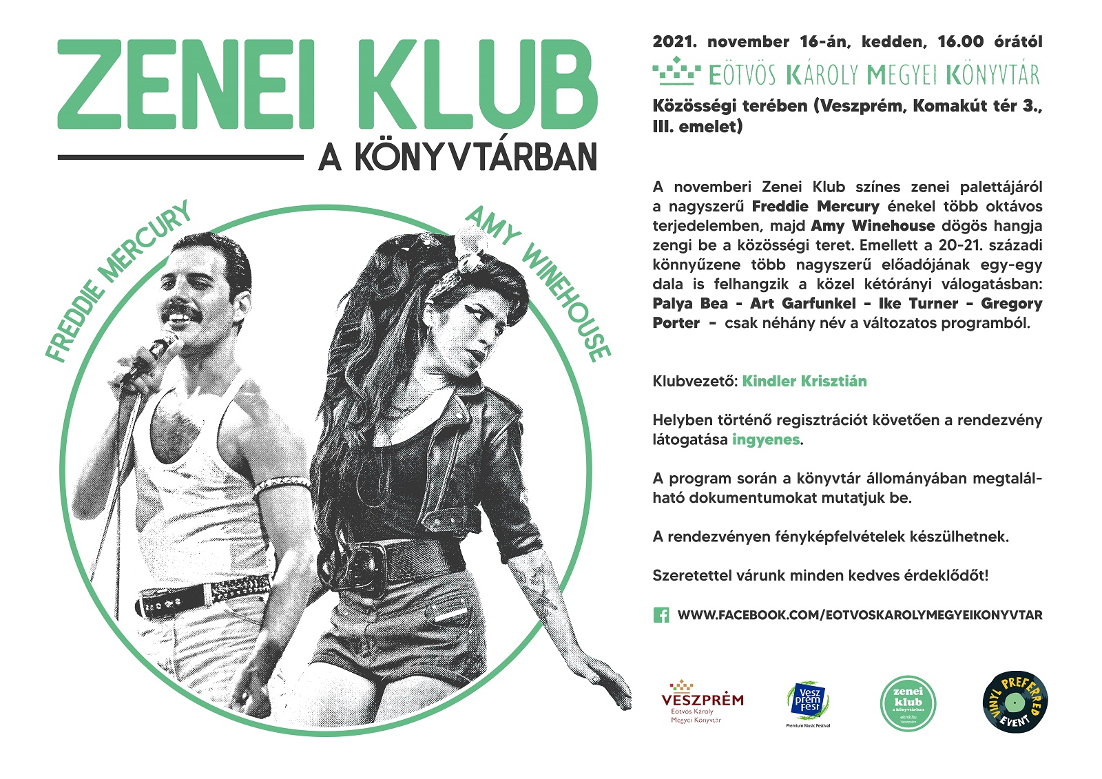 zenei klub nov plakát