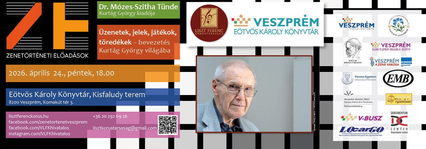 Zenetörténeti előadások - Dr. Mózes-Szitha Tünde /Kurtág György kiadója/