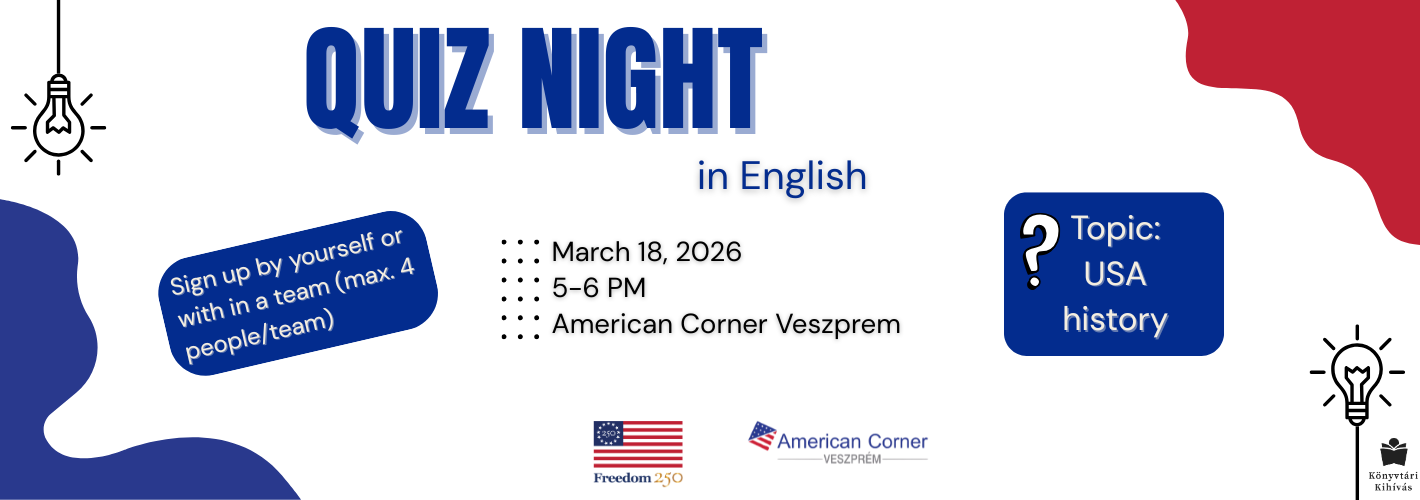 Quiz night - Join us for a fun afternoon at a brand-new event as part of the Freedom 250 celebration!