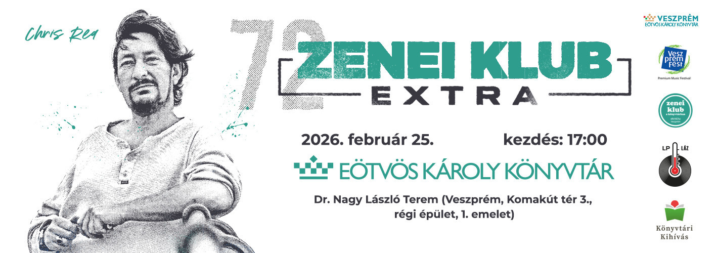 A februári Zenei Klub Extra programjában Chris Rea életműve előtt tisztelgünk.