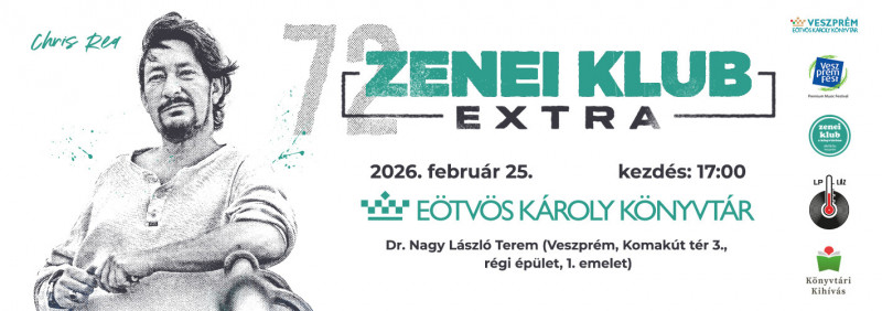 A februári Zenei Klub Extra programjában Chris Rea életműve előtt tisztelgünk.